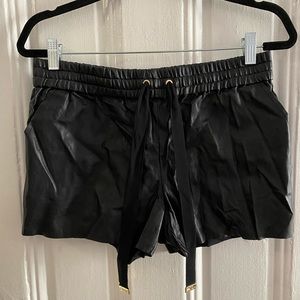 Juicy Couture Faux Leather Shorts